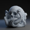Đầu Lâu Bạch Tuộc Octo Skull - Thumbnail 1