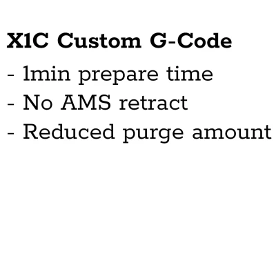 Bambu Lab X1C: Tối ưu hóa G-code Khởi động và Kết thúc Nhanh chóng