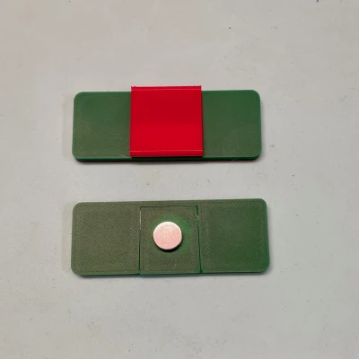 Bảng tên (bán) chuyên nghiệp có kẹp và/hoặc nam châm