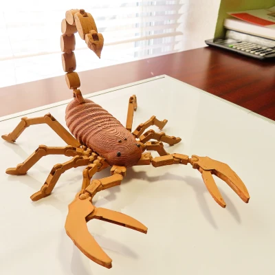 Bọ Cạp 45 Khớp Nối Hoạt Hình Hoàn Chỉnh