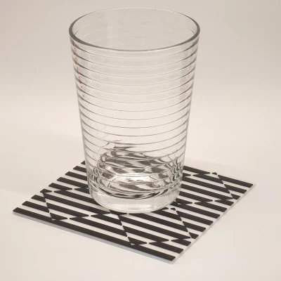 Bộ đế ly ảo giác với thiết kế độc đáo