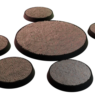 Bộ đế mô hình mini phong cách cát cho D&D và Warhammer