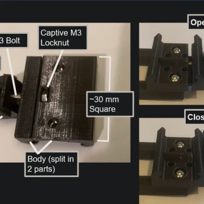 Bộ Gắn Ray Picatinny Tháo Lắp Nhanh