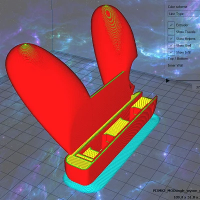 Bộ giữ Joy-con Nintendo Switch đã chỉnh sửa (phối lại)