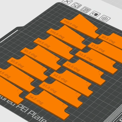 Bộ Khối và Hộp Đo Góc Thoát Khuôn/Độ Nghiêng Gridfinity