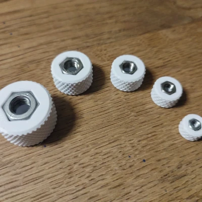 Cán vặn có rãnh cho đai ốc Hex M3-M10