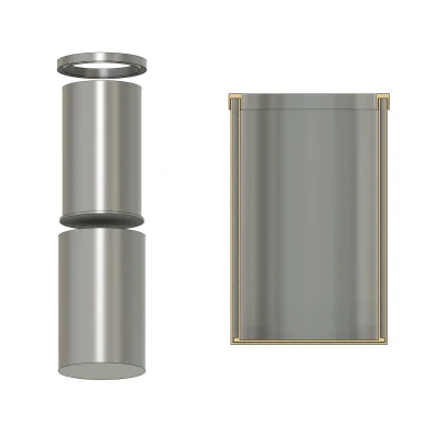 Chân đế đựng bút/bút chì tận dụng sợi filament thừa