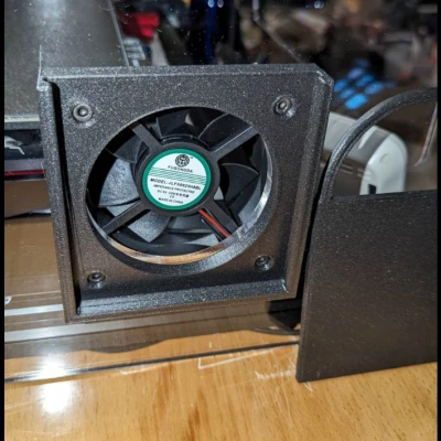 Chắn Lỗ Quạt 80mm Cho Lồng Máy In 3D