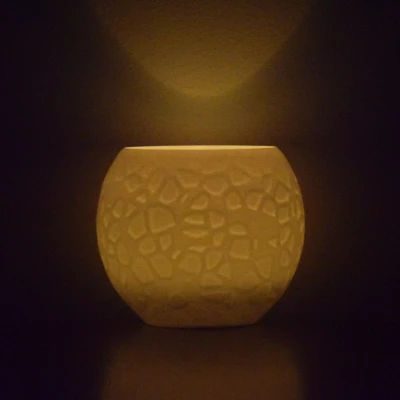 Chân Nến Petrified Shallows (Hoa Văn Voronoi)