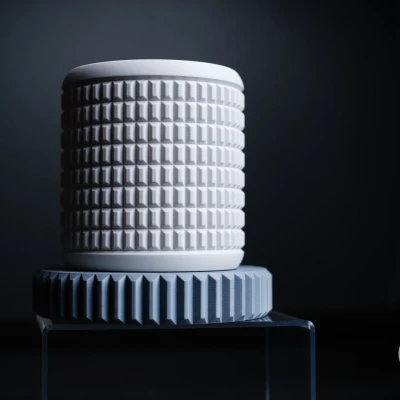 Chậu cây quartz thiết kế tối giản hiện đại