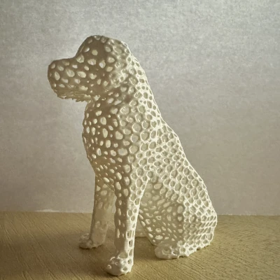 Chó Voronoi - Mô hình 3D độc đáo