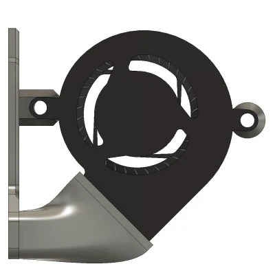 Cổng gió kép EVA 3 cho quạt 5020