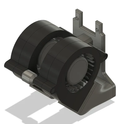 Cổng gió kép EVA 3 cho quạt 5020