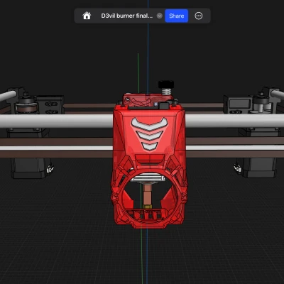 Creality K1 D3vil Burner Knomi V2