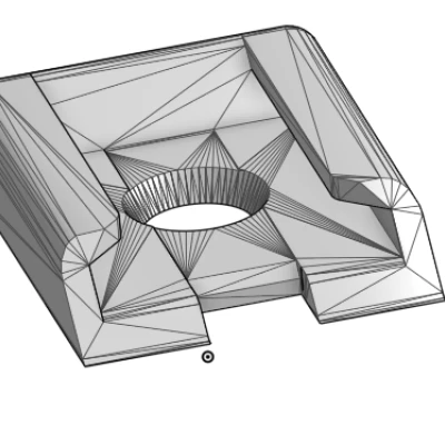 Đế Tối Giản Cho Ngàm Gắn Máy Ảnh Hot Shoe