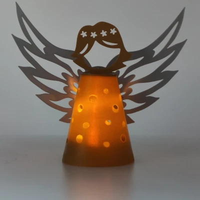 Đèn Lồng Thiên Thần Giáng Sinh Nến Tealight