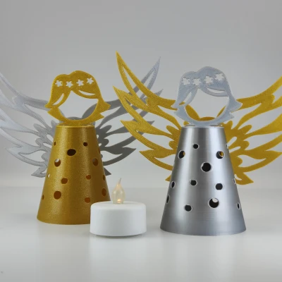 Đèn Lồng Thiên Thần Giáng Sinh Nến Tealight