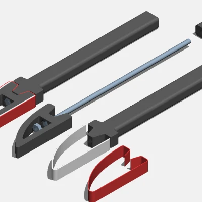 Dụng cụ chà nhám rộng 10mm cho khe rãnh. Xem thêm các mẫu khác của tôi nhé.