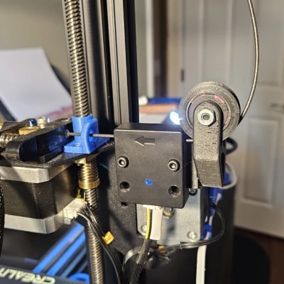 Ender 3 Pro Cảm Biến và Dẫn Hướng Dây Tóc