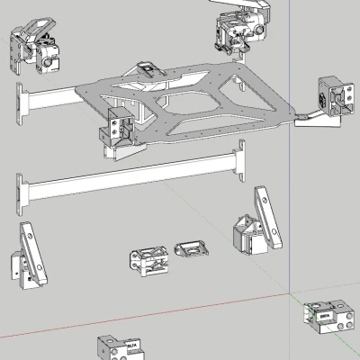 Ender 3 Thế Hệ Mới - Bản chỉnh sửa cho thanh nhôm định hình slot 6