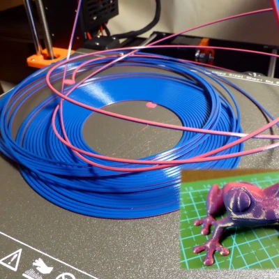 Filament đa màu sắc dễ dàng cho máy in 3D