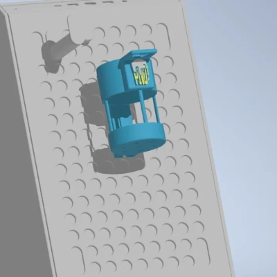 Giá đỡ bia với mở nắp cho Cooler Master QUBE 500 gắn xe hơi