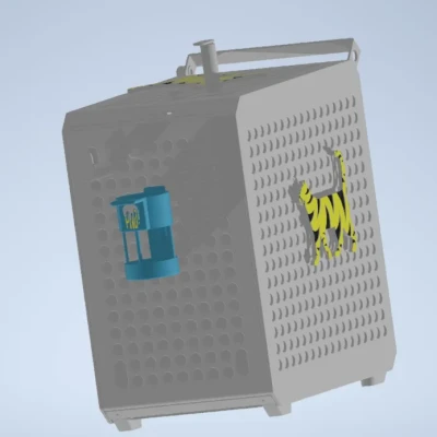 Giá đỡ bia với mở nắp cho Cooler Master QUBE 500 gắn xe hơi