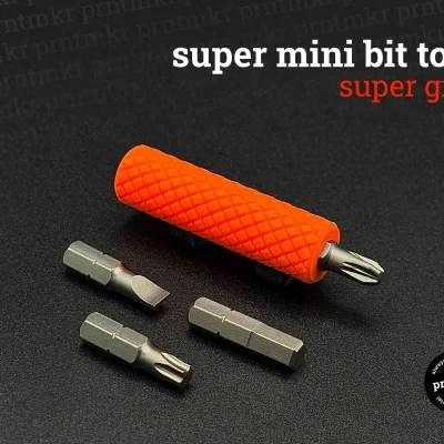 Giá đỡ bit mini siêu nhỏ với tay cầm nhám