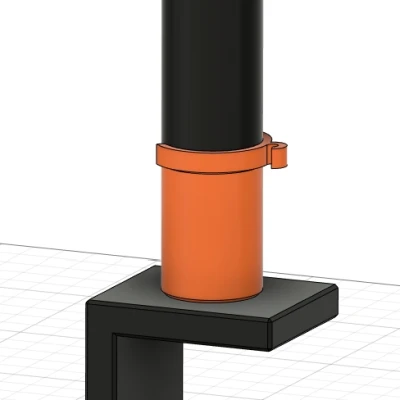 Giá đỡ Camera cho bàn IKEA LACK có vít UNC 1/4" (VD: C920)