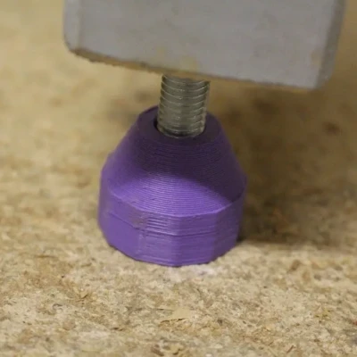 Giá đỡ điều chỉnh chân module cho mô hình đường sắt