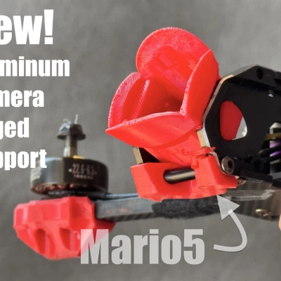 Giá đỡ DJI O4 Pro/Lite: FPV Max-FOV, gần như mọi quad/nghiêng/ND