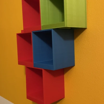 Giá đỡ gạch LEGO 4 tầng (kích thước gốc 5x)