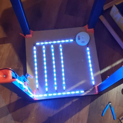 Giá đỡ LED Strip đơn giản cho máy in 3D