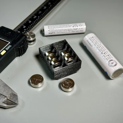 Giá đỡ pin đơn giản cho pin đồng xu LR44