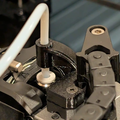 Giá đỡ xích 12mm và hướng dẫn ống PTFE cho máy in Creality K1/K1C