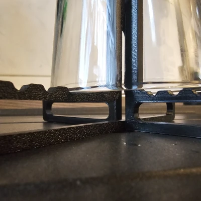 Giá phơi chai v6 chống trượt