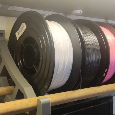 Giá treo tường cuộn filament (phiên bản thanh đơn và đôi)