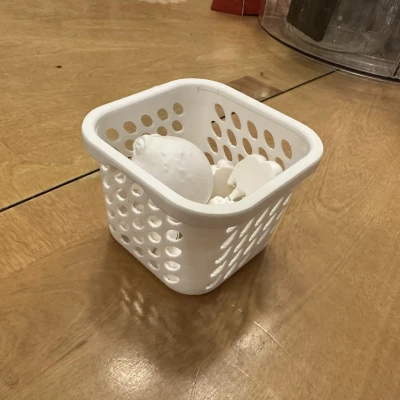 Giỏ giặt mini với lỗ hình oval