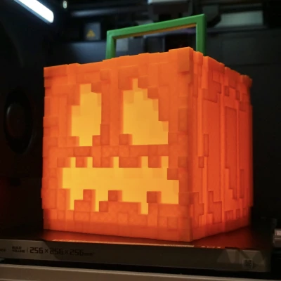 Giỏ kẹo / Đèn bí ngô Minecraft