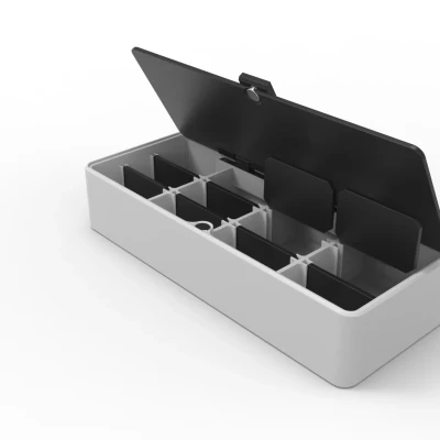 Hệ thống lưu trữ mô-đun UMSS với hộp có nắp