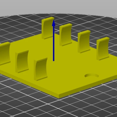 Hộp đựng bút bằng nam châm - Dựng được 4 cây