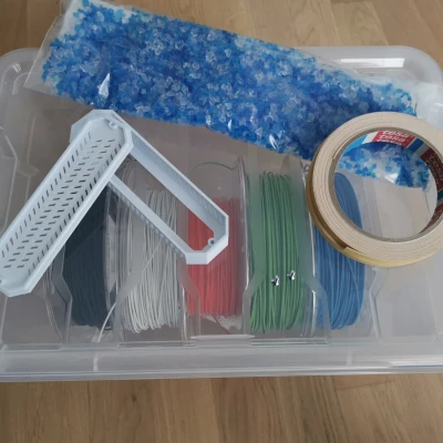 Hộp đựng hạt hút ẩm cho hộp filament