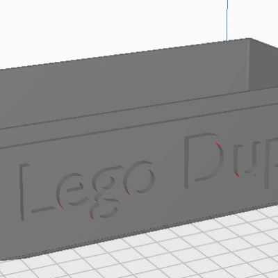 Hộp đựng Lego Duplo có thể xếp chồng