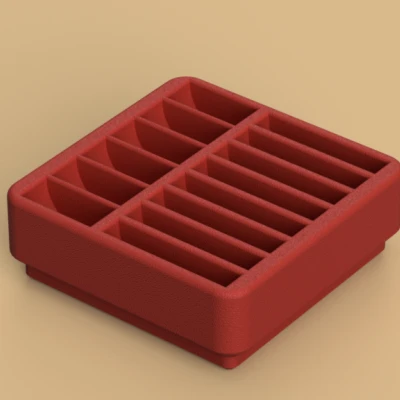 Hộp đựng pin Gridfinity CR2032 và LR44 / AG13