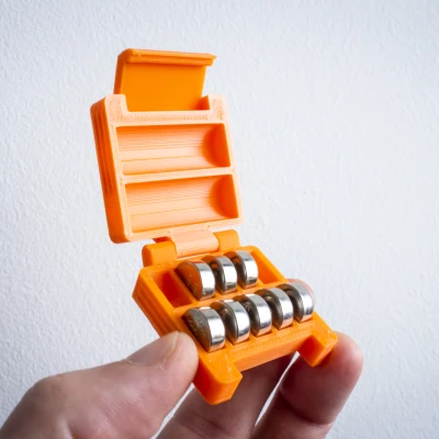 Hộp Đựng Pin LR44 - In Nhanh Dễ Dàng - In Liền Khối