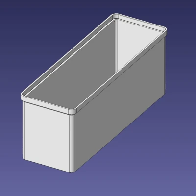 Hộp Nhét Chồng 1x3 Đơn Vị, Chiều Cao Đầy Đủ
