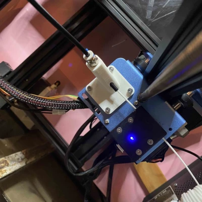 Hướng dẫn Cảm biến Hết Sợi Filamen cho Mod E3D Titan trên Creality Cr10 V2 - Không cần thêm bộ phận