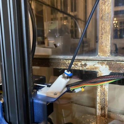 Hướng dẫn Cảm biến Hết Sợi Filamen cho Mod E3D Titan trên Creality Cr10 V2 - Không cần thêm bộ phận