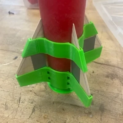 Hướng dẫn căn chỉnh cánh tên lửa Wildman 54mm cho tên lửa côn...