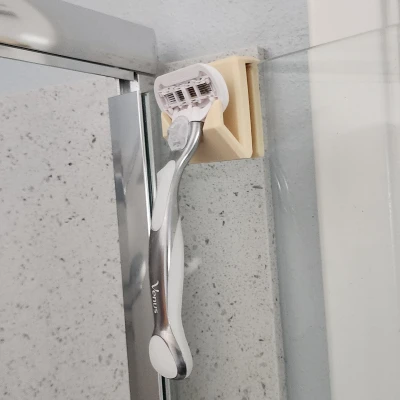 Kệ Dao Cạo Treo Cửa Phòng Tắm - Không Cần In Support